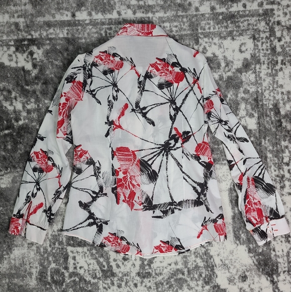 Georg Roth Lots Angeles Duffle Front Button Up Sheet Pleated - Picture 2 of 16